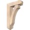 Ekena Millwork Imperial Arts and Crafts Smooth Bracket w/ Offset Brace, Douglas Fir, 7 1/2"W x 26"D x 38"H BKT0806X26X38IMP03SDF - alternate 1